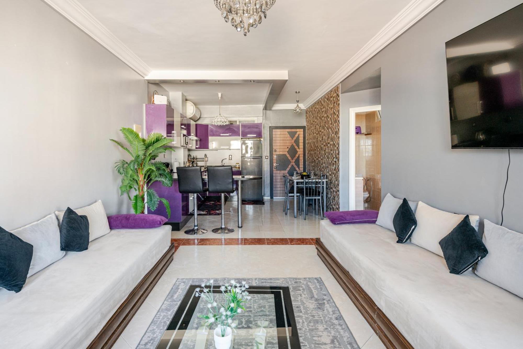 Oceanview Apartment With Stunning City View Tangeri Esterno foto