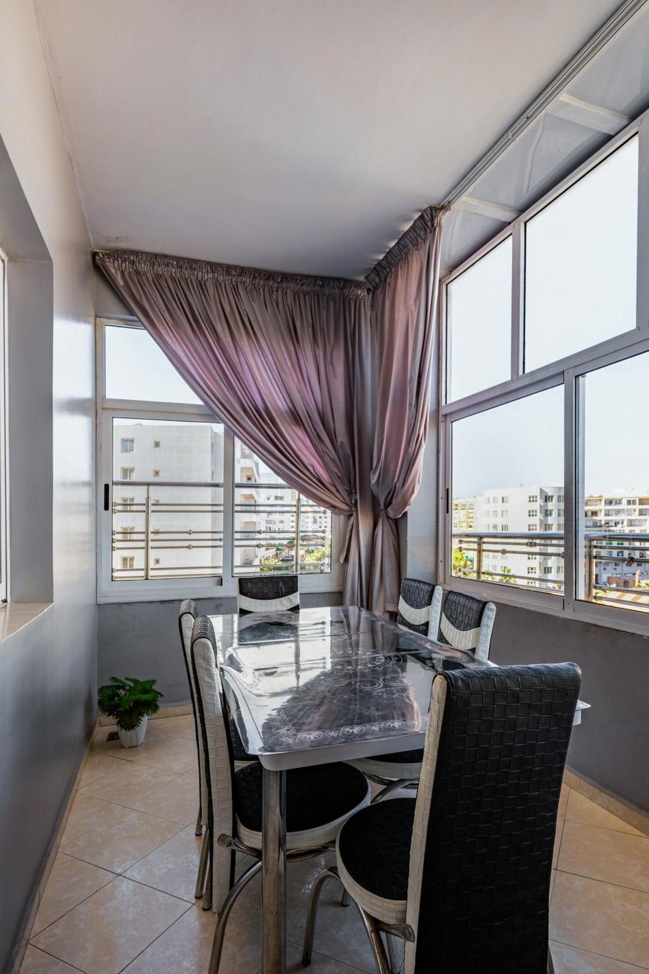 Oceanview Apartment With Stunning City View Tangeri Esterno foto